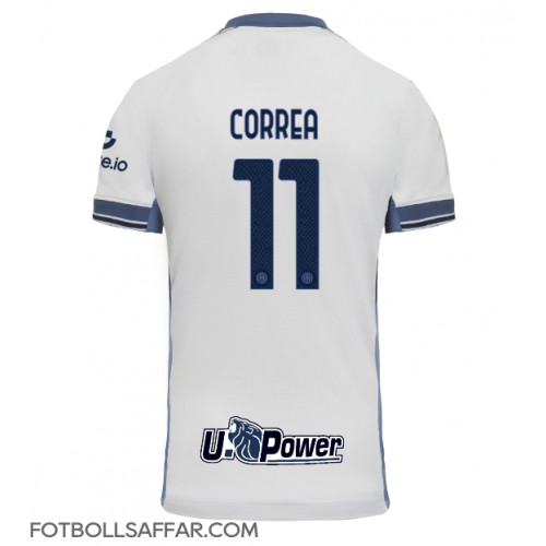 Inter Milan Joaquin Correa #11 Bortatröja 2024-25 Kortärmad